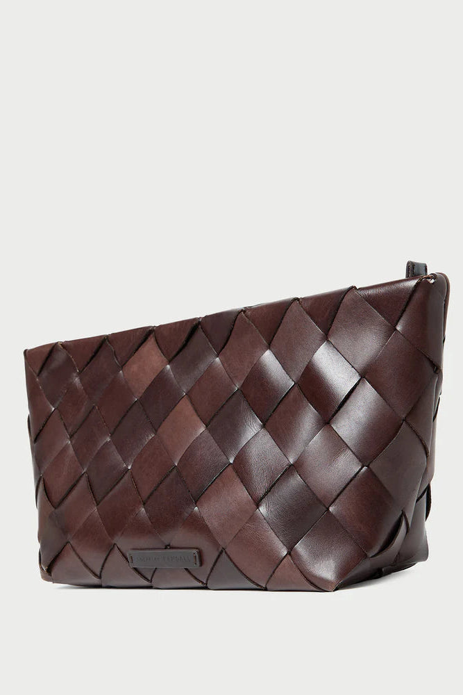 MELINA WOVEN CLUTCH - Handbags - Sassanova