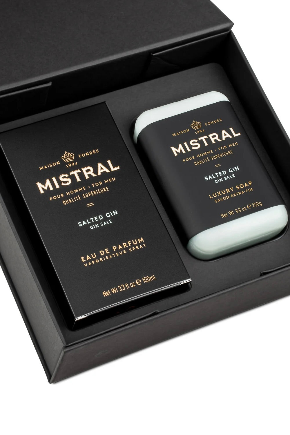 MEN’S PARFUM & SOAP GIFT SET SALTED GIN
novaman