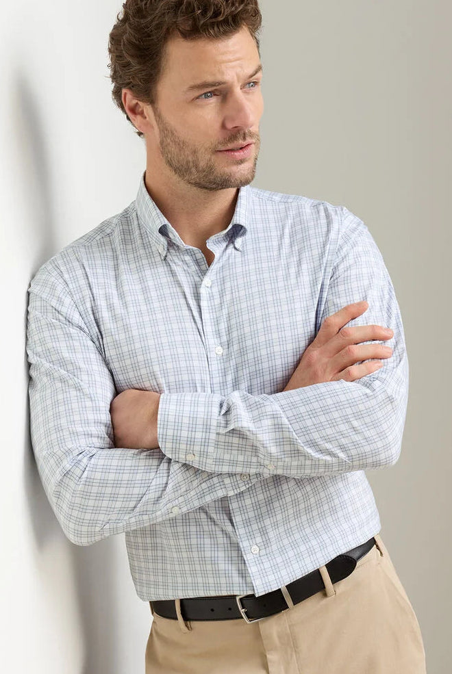 DOUGLAS CROWN LITE SPORT SHIRT - Long Sleeved Shirts - Novaman