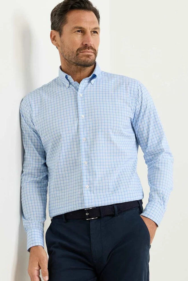 CALVIN CROWN LITE SPORT SHIRT - Long Sleeved Shirts - Novaman