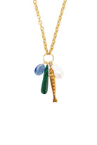 FISH/MALACHITE/PEARL PENDANT NECKLACE (NGZ-15271)
sassanova