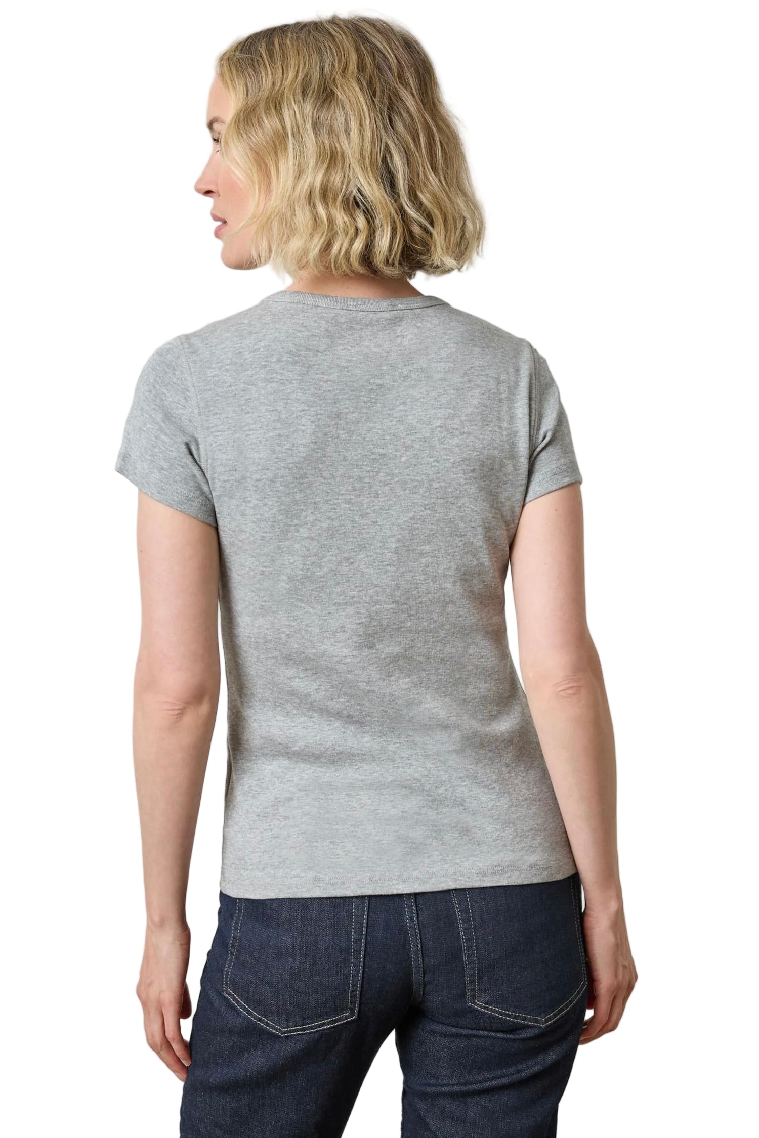 SHORT SLV CREW TEE - T-shirts - Sassanova