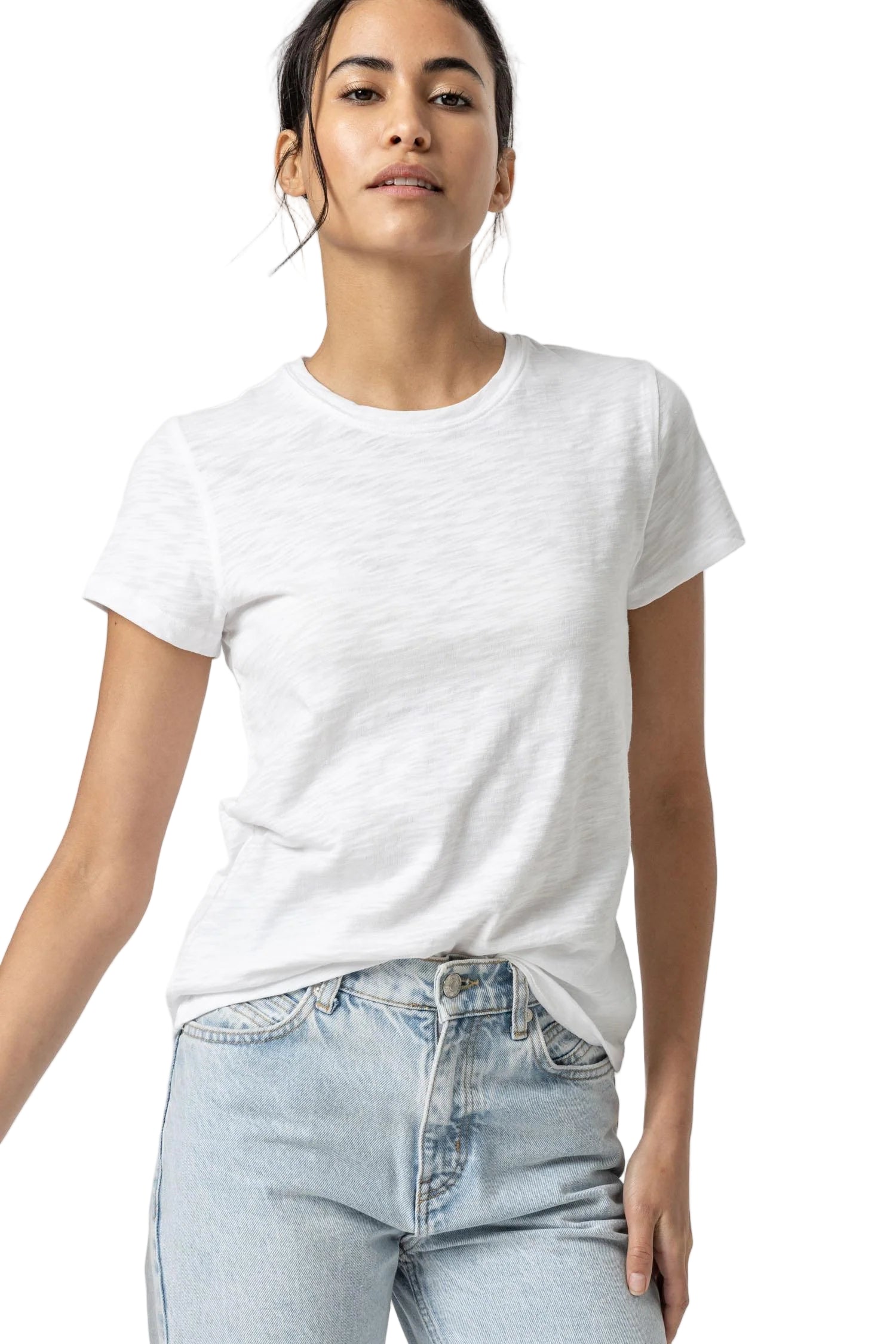 SHORT SLV CREW TEE - T-shirts - Sassanova