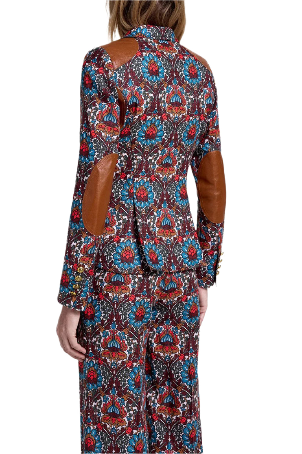 RIFLE-PATCH ONE BUTTON BLAZER
sassanova