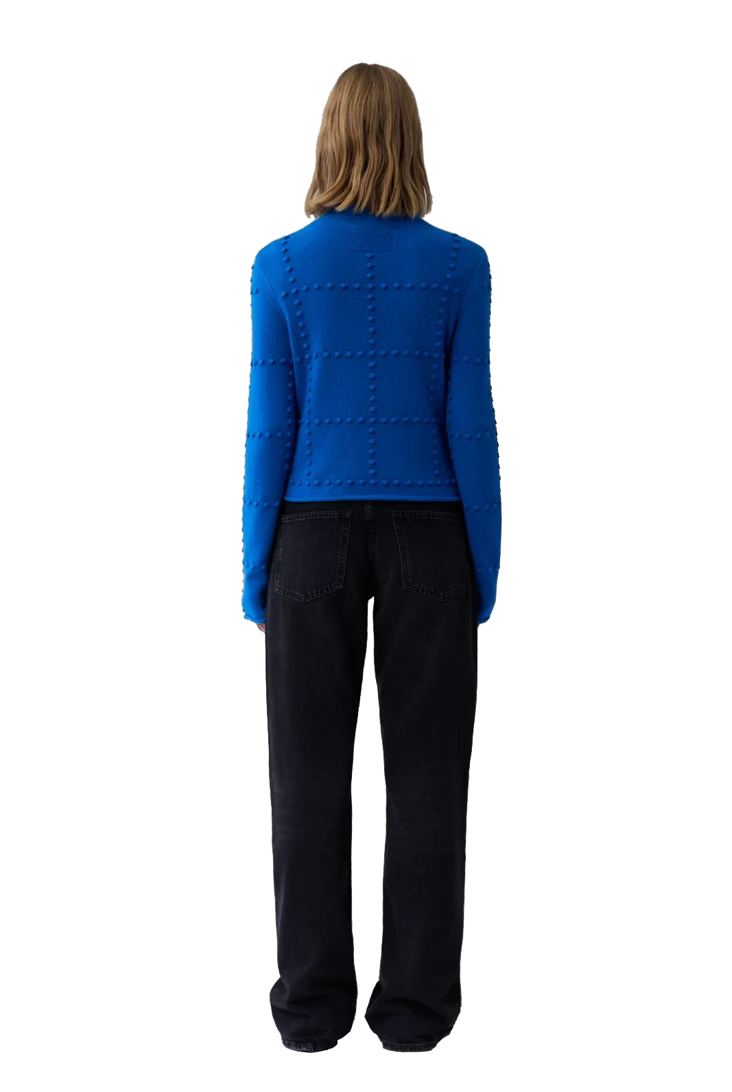 POPCORN TOP IN CASHMERE BLEND - Sassanova