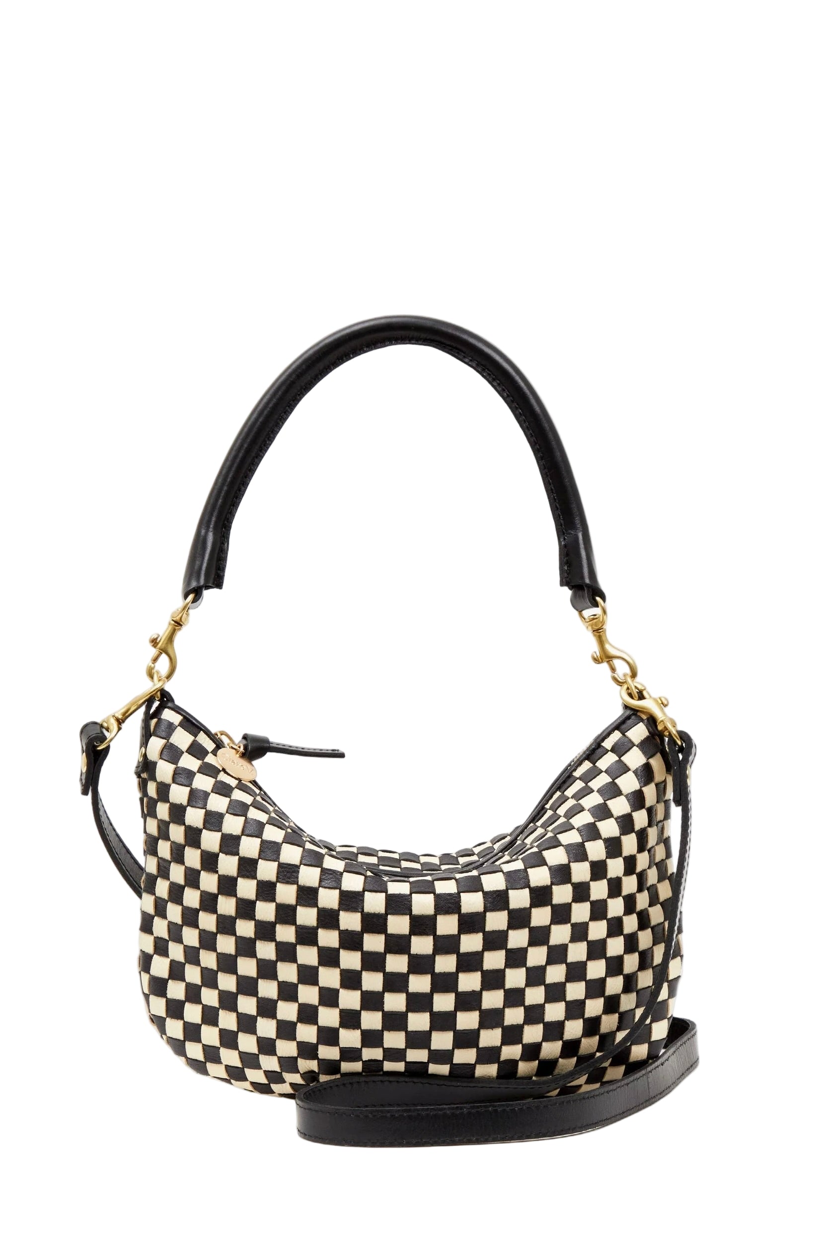 PETITE MOYEN MESSENGER CHECKER BLACK/CREAM OS
sassanova