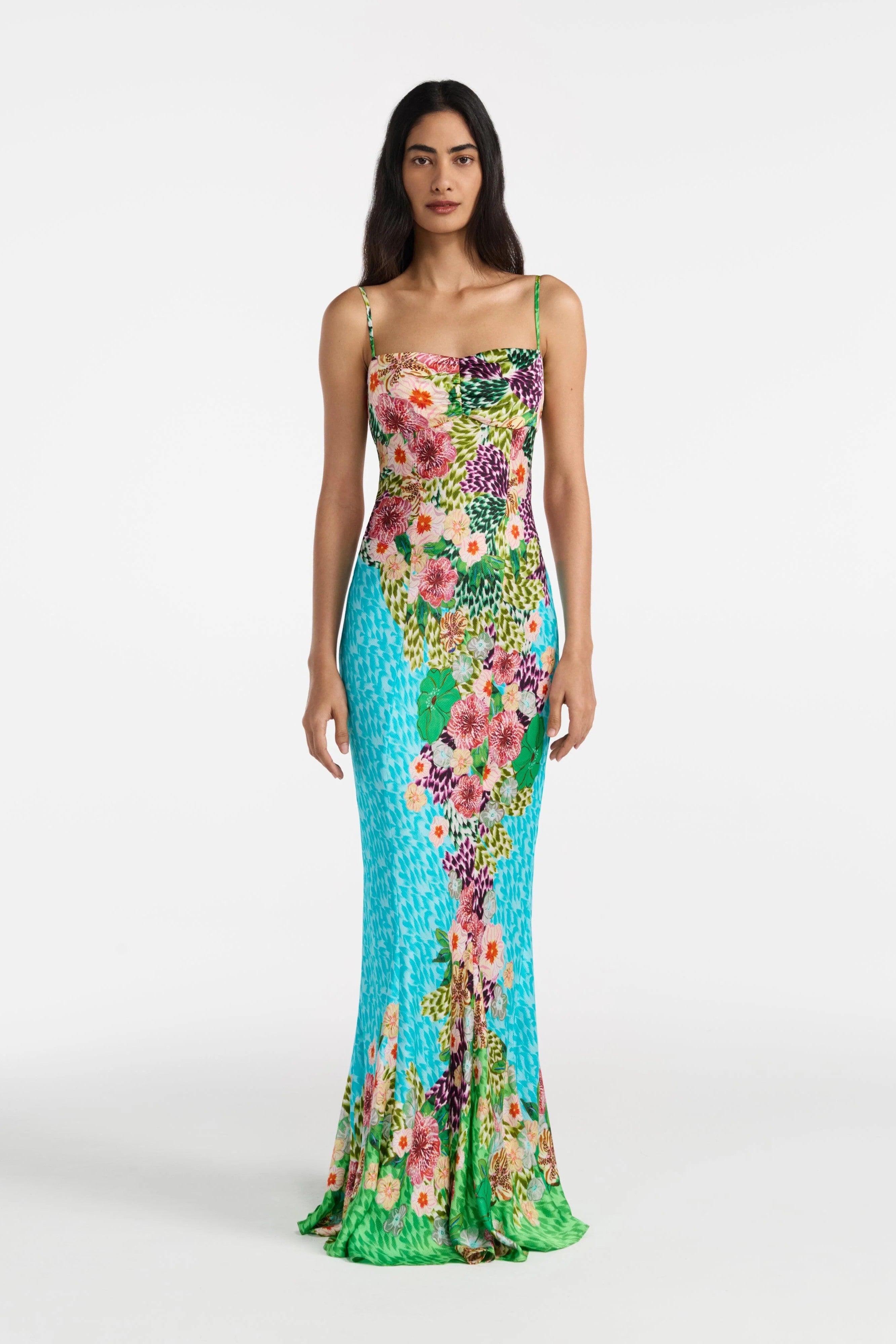 RENEE LONG DRESS - Dresses - Sassanova