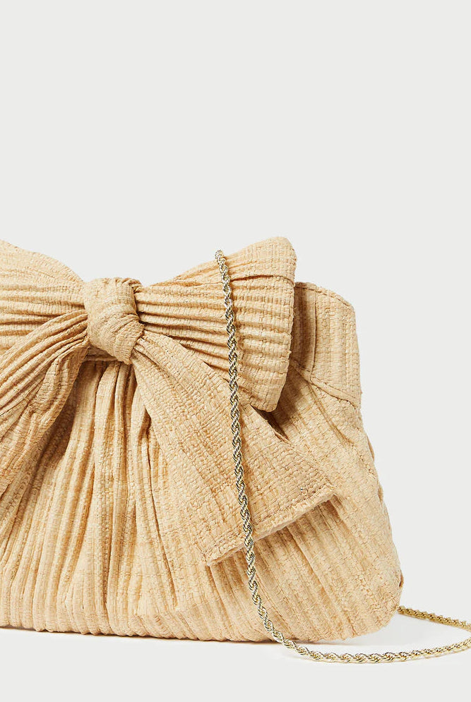 RAYNE BOW CLUTCH - Handbags - Sassanova