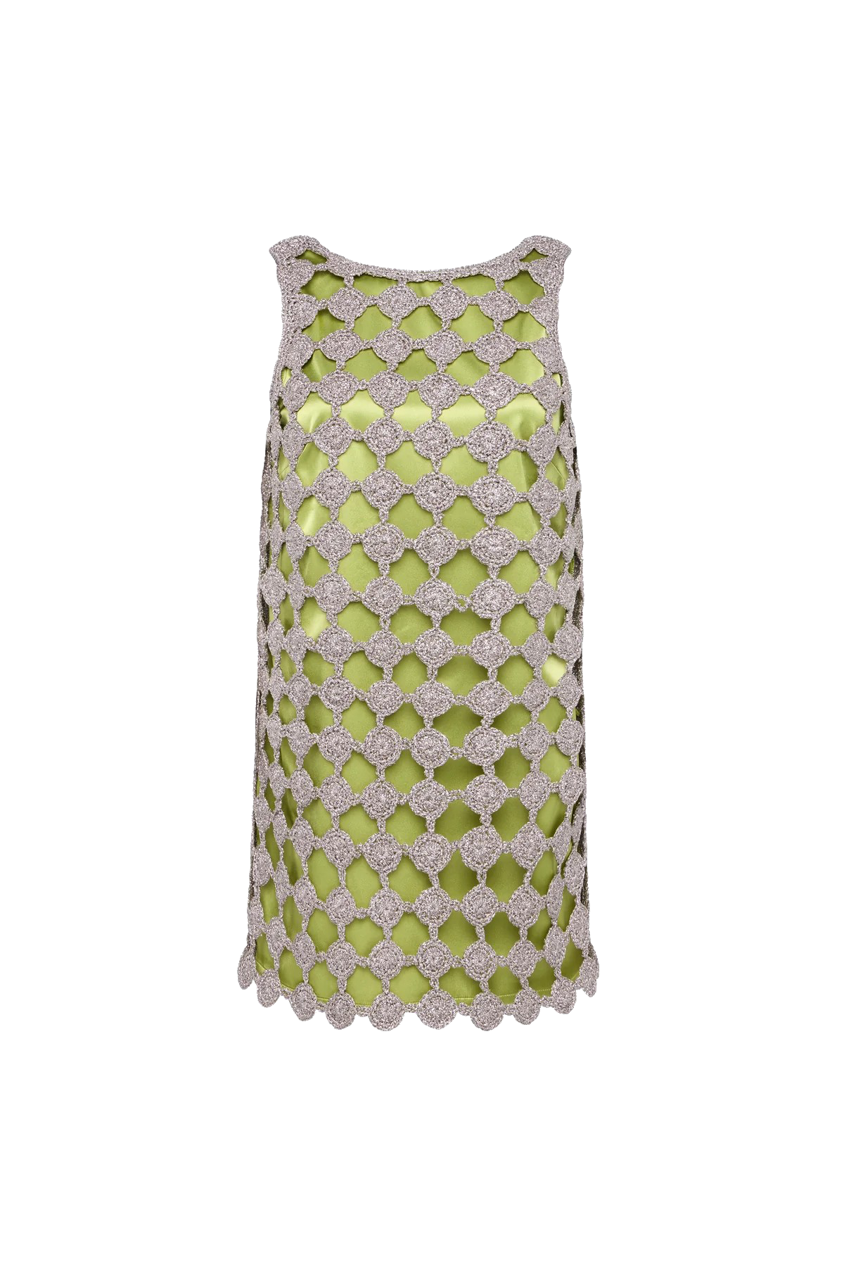 SINA CROCHET MINI DRESS - Dresses - Sassanova