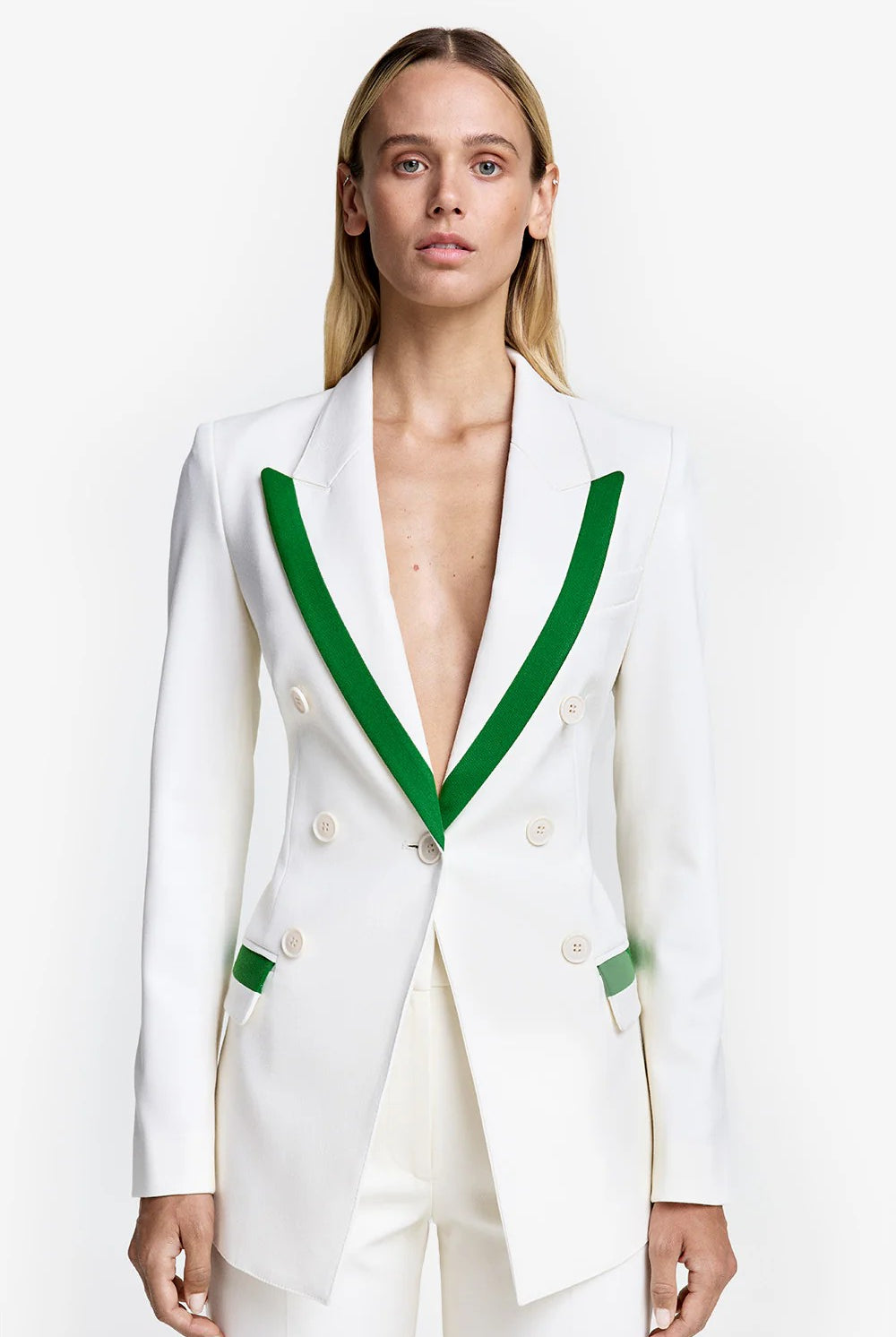 TAPED NOT A DOUBLE BREASTED BLAZER - Blazers - Sassanova