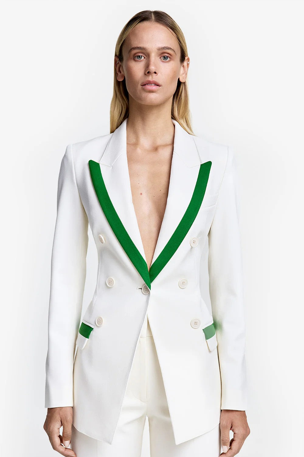 TAPED NOT A DOUBLE BREASTED BLAZER - Blazers - Sassanova