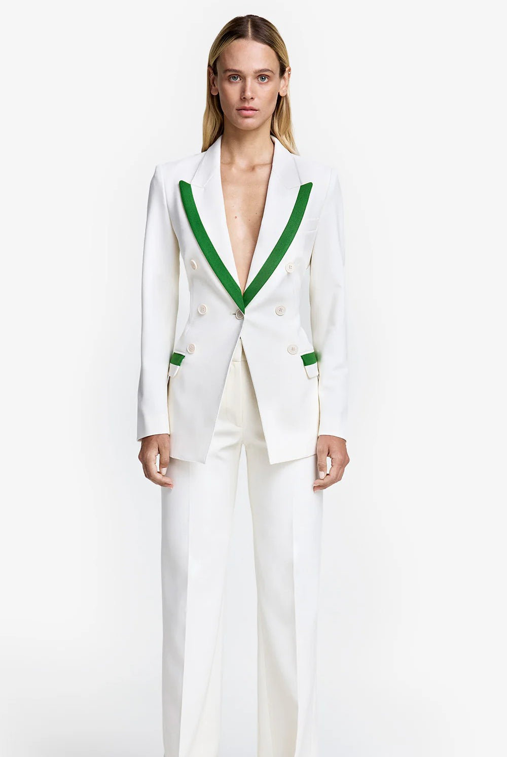 TAPED NOT A DOUBLE BREASTED BLAZER - Blazers - Sassanova