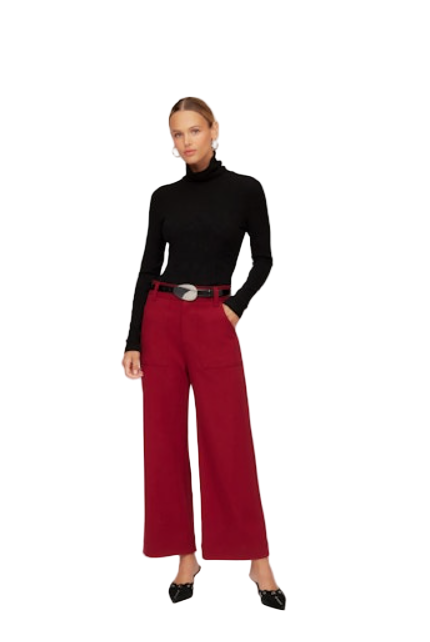 RYLEE CROPPED PANTS (4F36404)-Sassanova