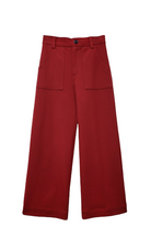 RYLEE CROPPED PANTS (4F36404)-Sassanova