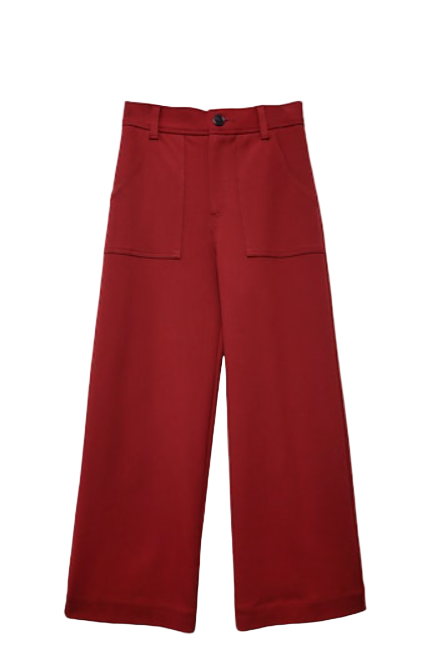 RYLEE CROPPED PANTS (4F36404)-Sassanova