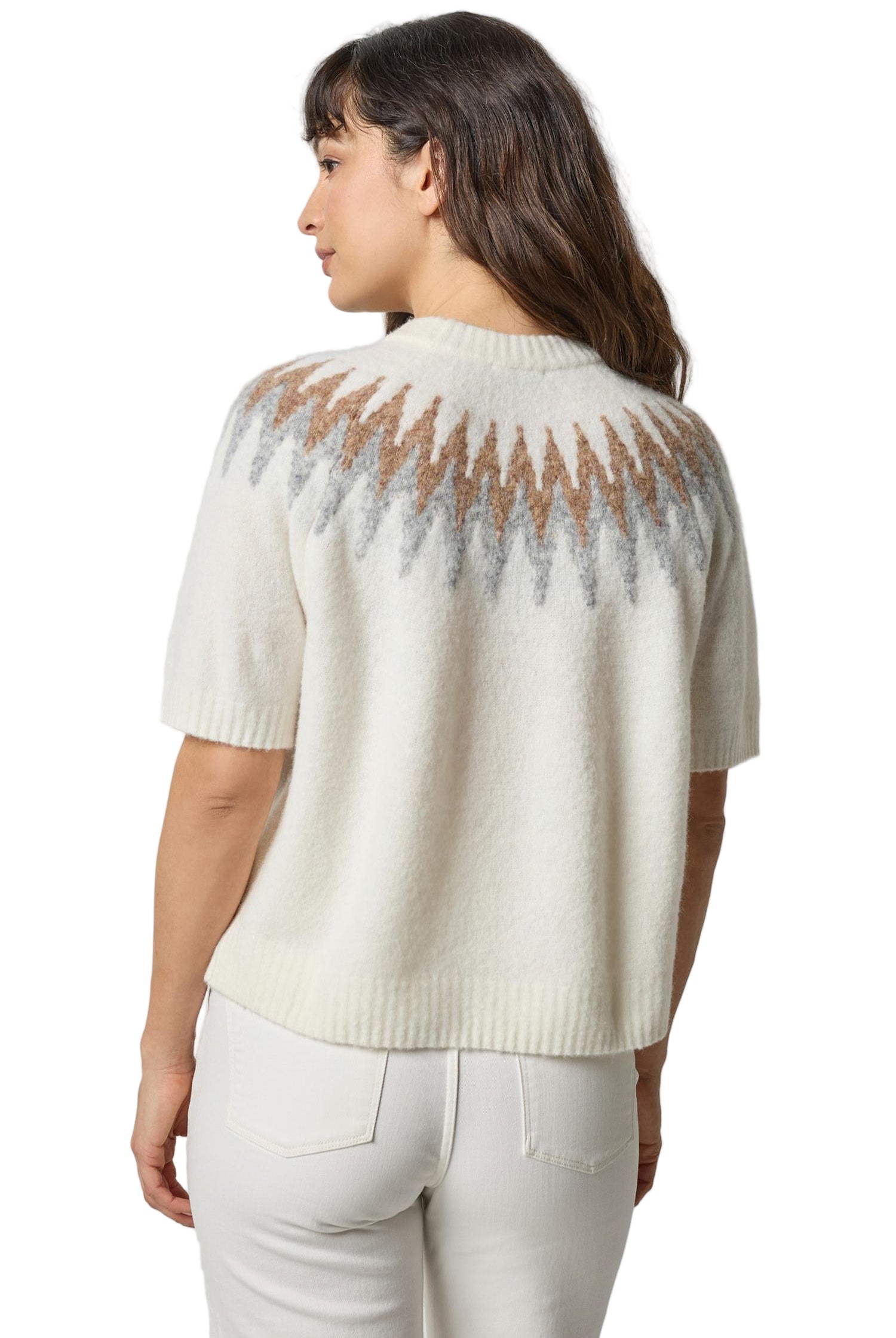 SS EASY FAIRISLE SWEATER (PA3211)-sassanova