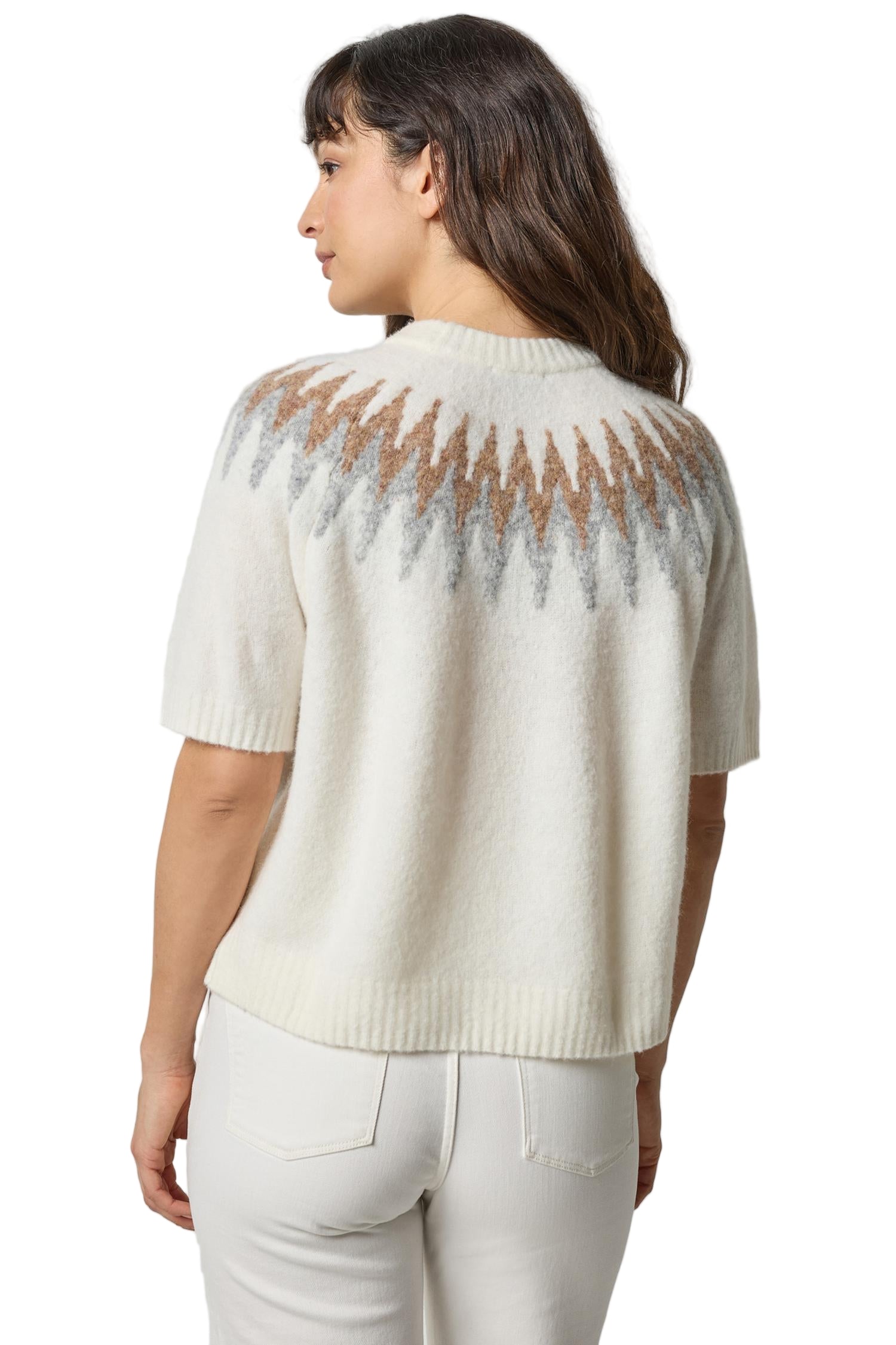SS EASY FAIRISLE SWEATER (PA3211)-sassanova
