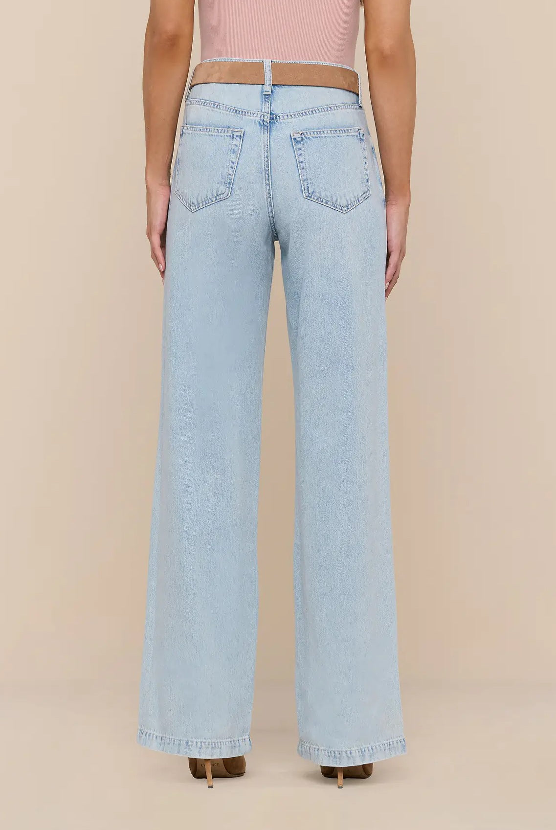 SCOTTIE HIGH RISE WIDE LEG - Jeans - Sassanova