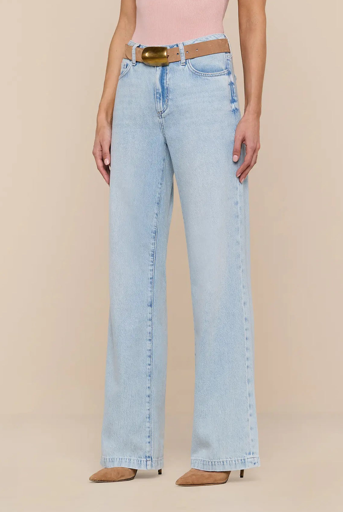 SCOTTIE HIGH RISE WIDE LEG - Jeans - Sassanova