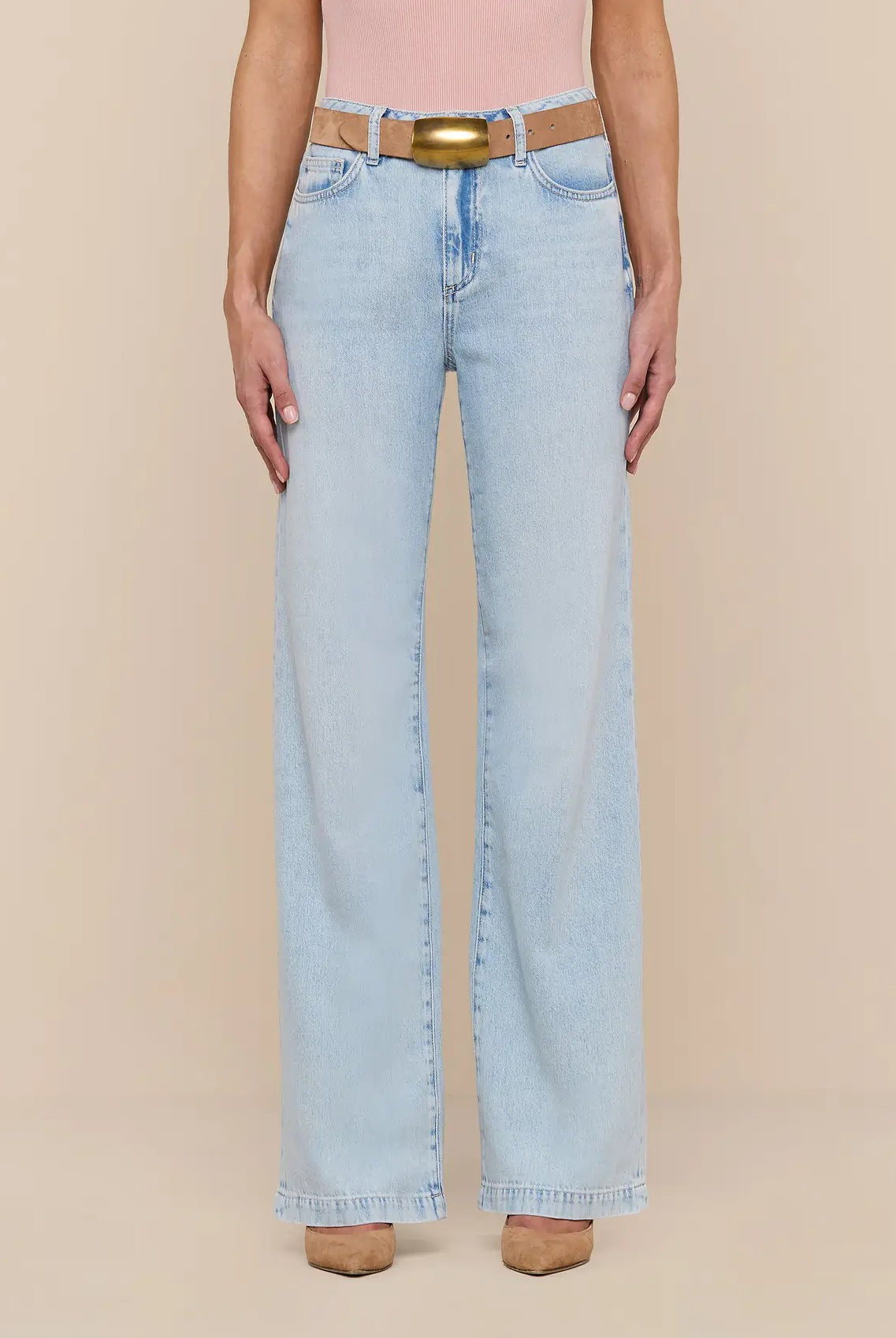 SCOTTIE HIGH RISE WIDE LEG - Jeans - Sassanova