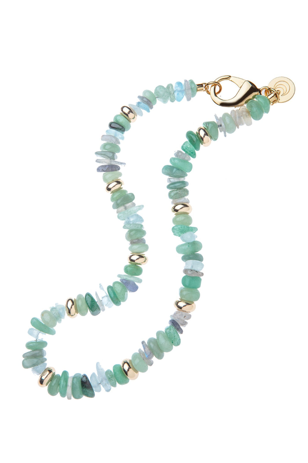 STRONG SEAGLASS BEADED NECKLACE - Necklaces - Sassanova