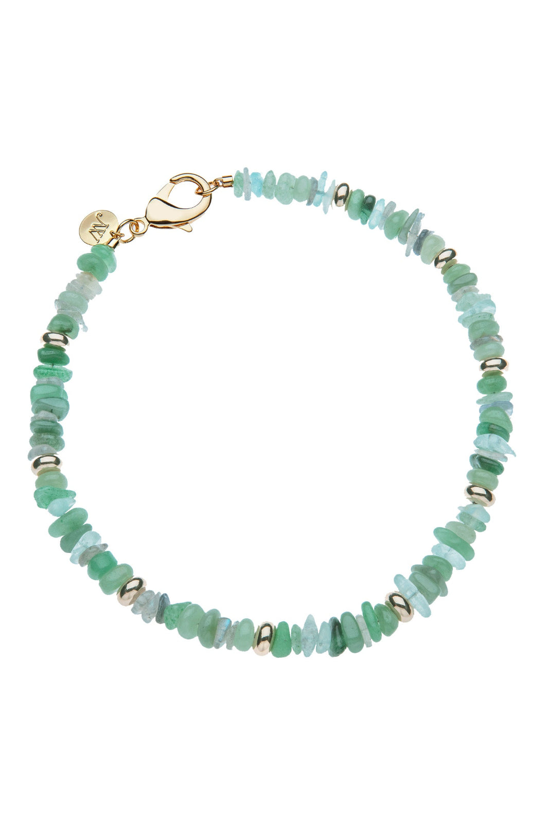 STRONG SEAGLASS BEADED NECKLACE - Necklaces - Sassanova