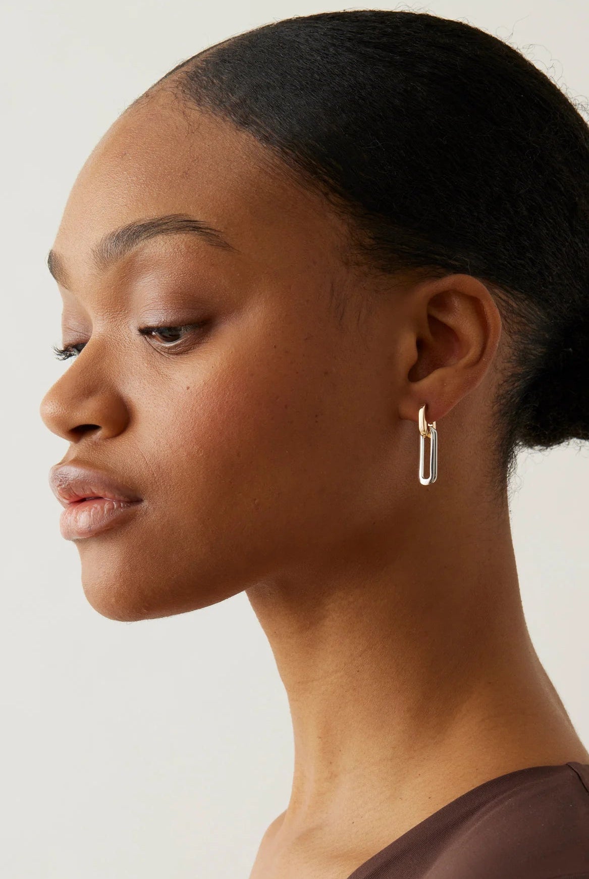 TEENI DETACHABLE LINK EARRING - Earrings - Sassanova