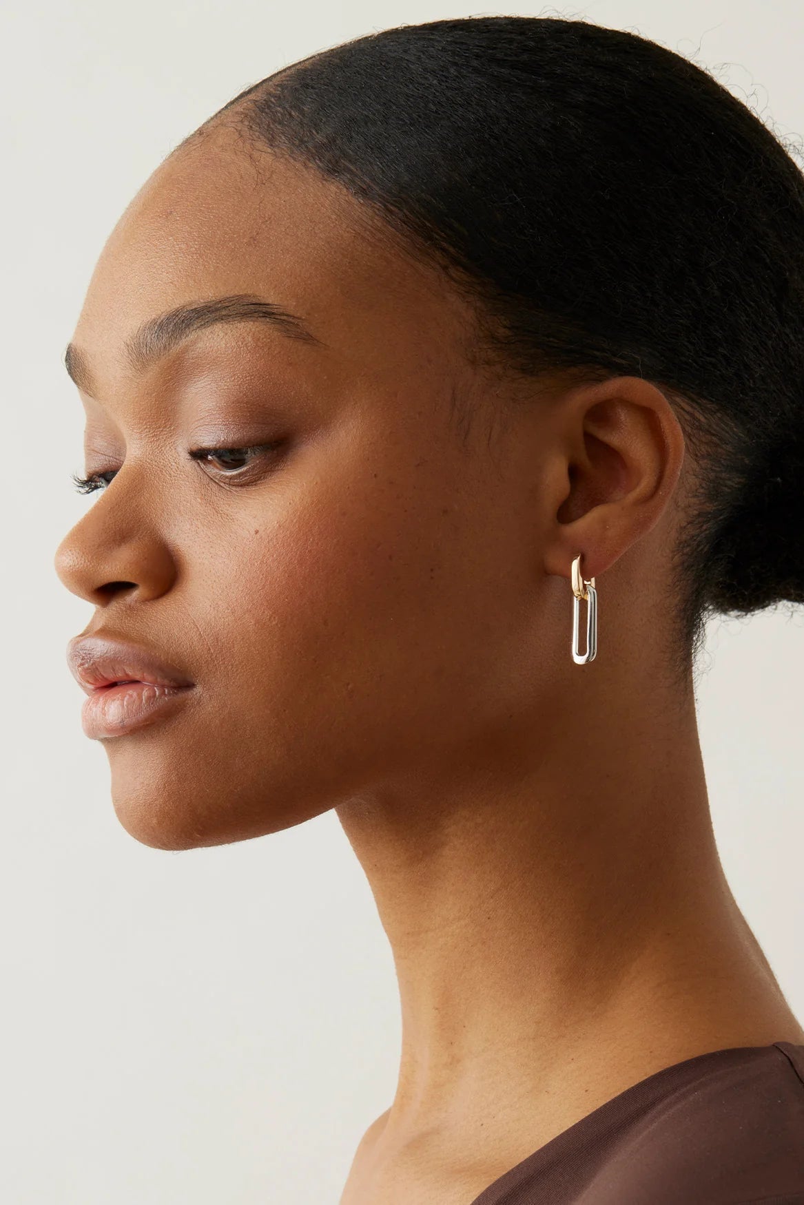 TEENI DETACHABLE LINK EARRING - Earrings - Sassanova