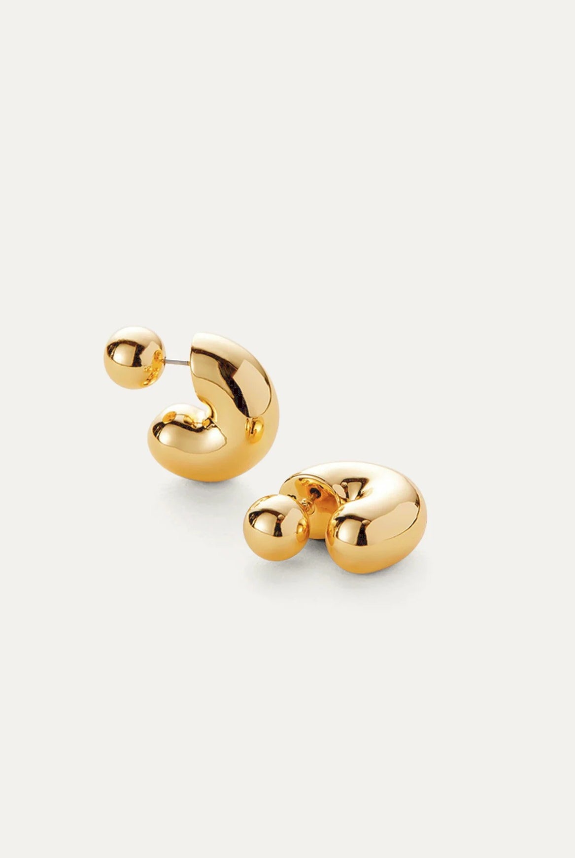 TOME HOOPS - Earrings - Sassanova