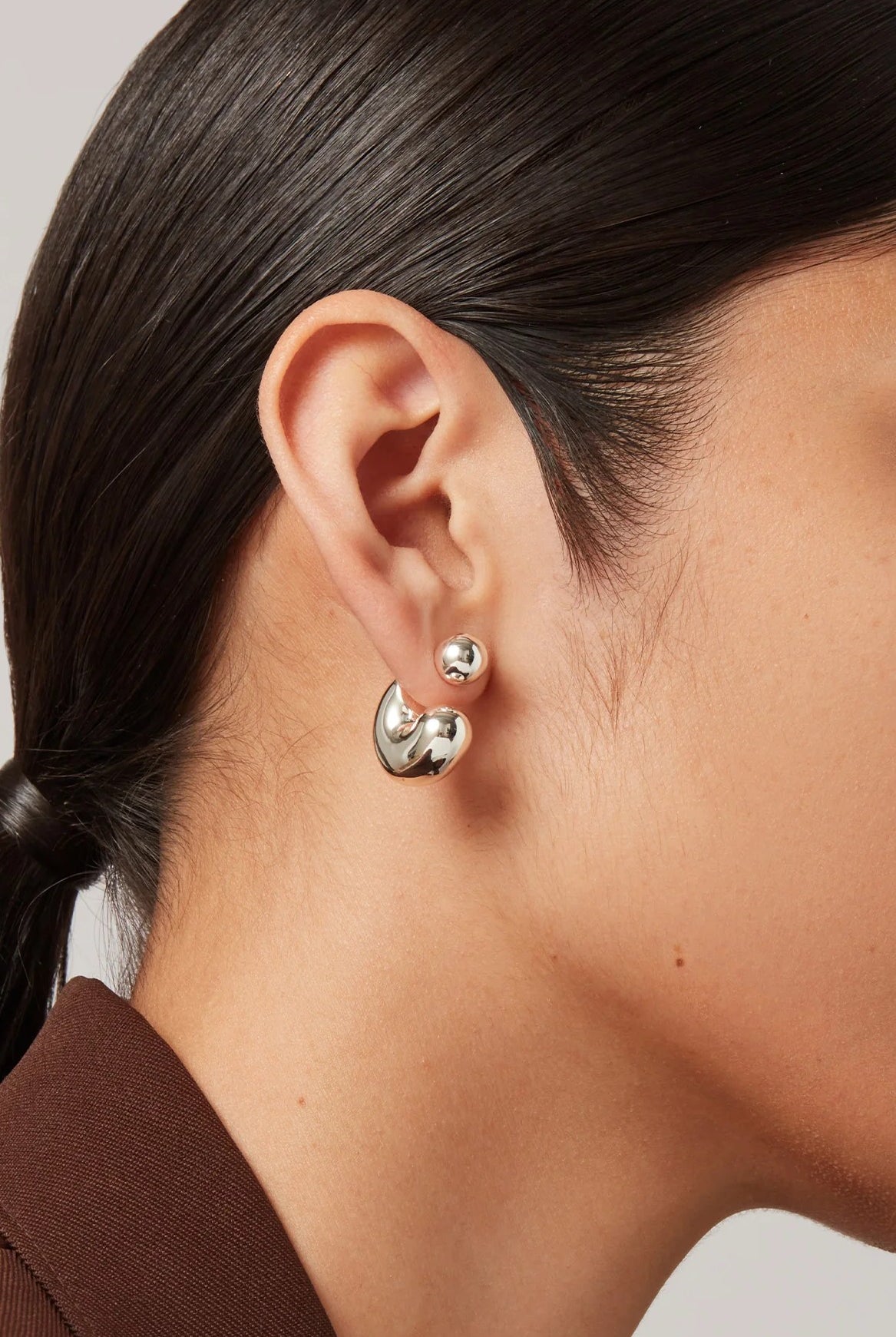 TOME HOOPS - Earrings - Sassanova