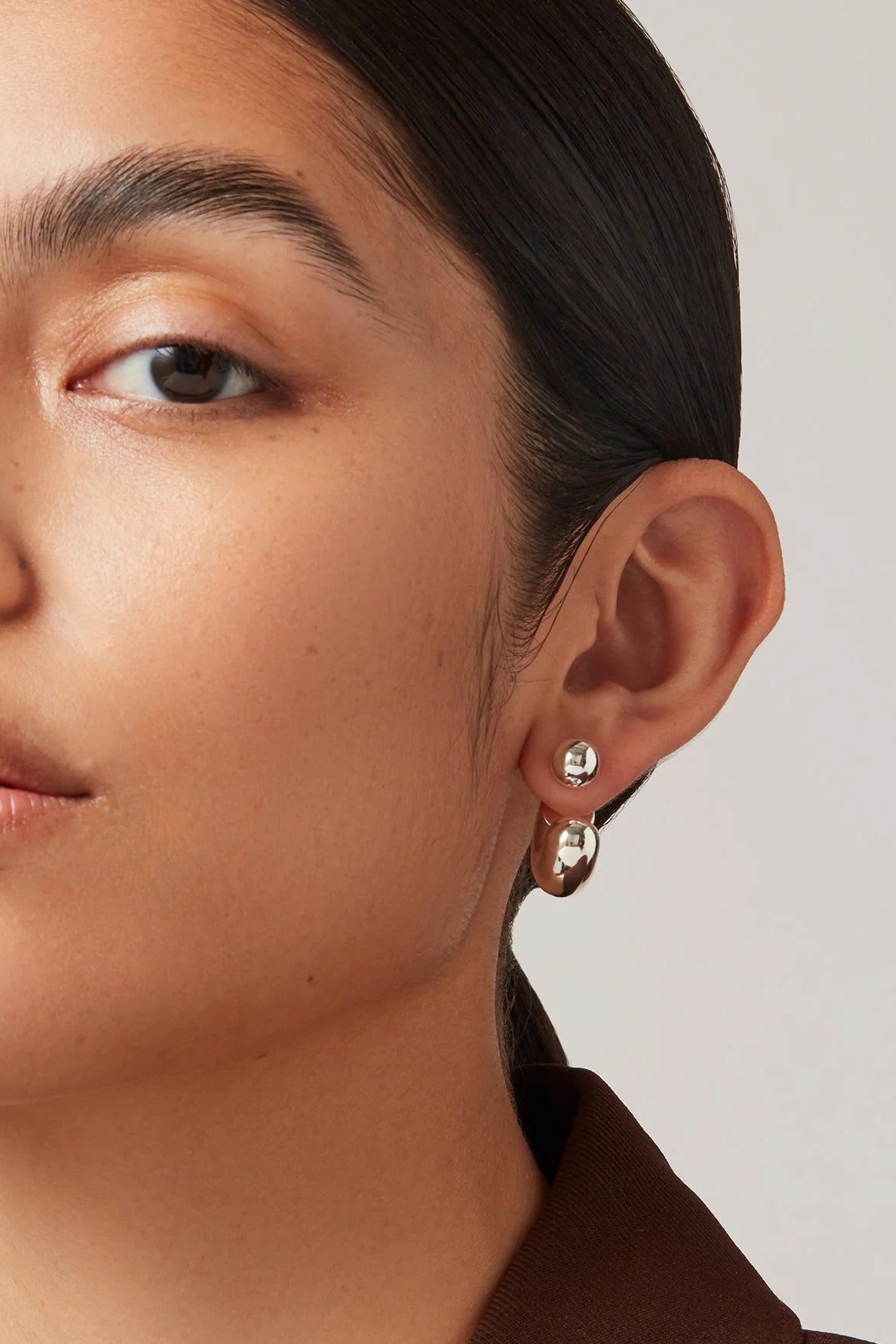 TOME HOOPS - Earrings - Sassanova