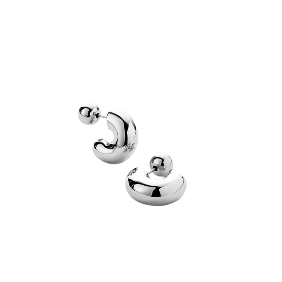 TOME HOOPS - Earrings - Sassanova