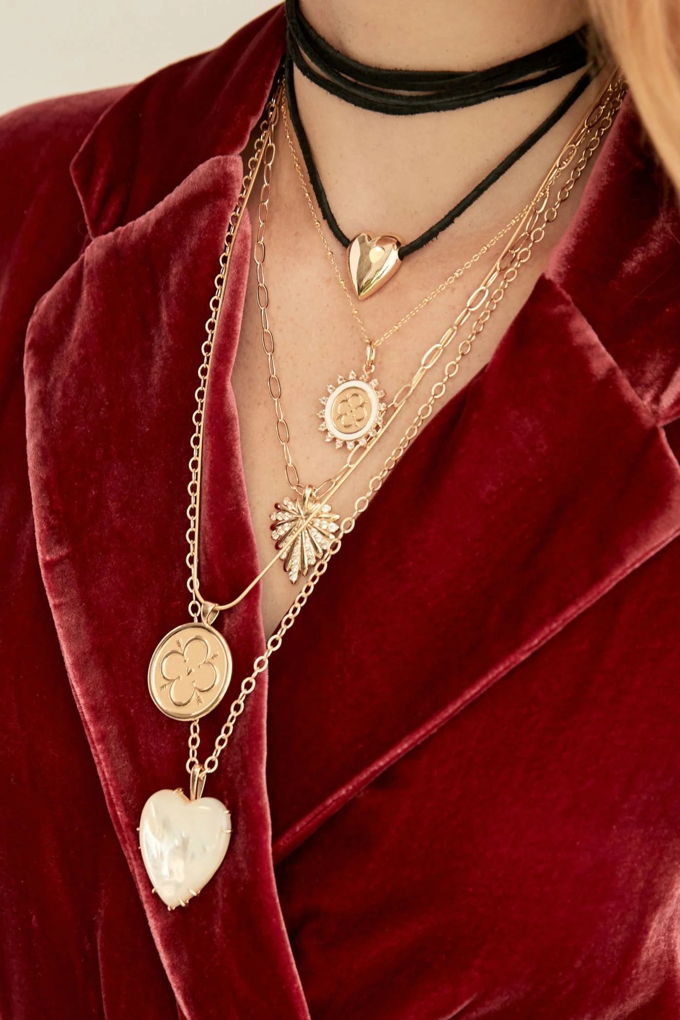 LOVE ORIGINAL NECKLACE- DRAWN LINK CHAIN - Necklaces - Sassanova