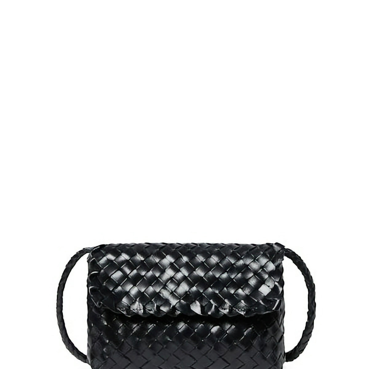 VINNIE MINI WOVEN CROSSBODY - Sassanova