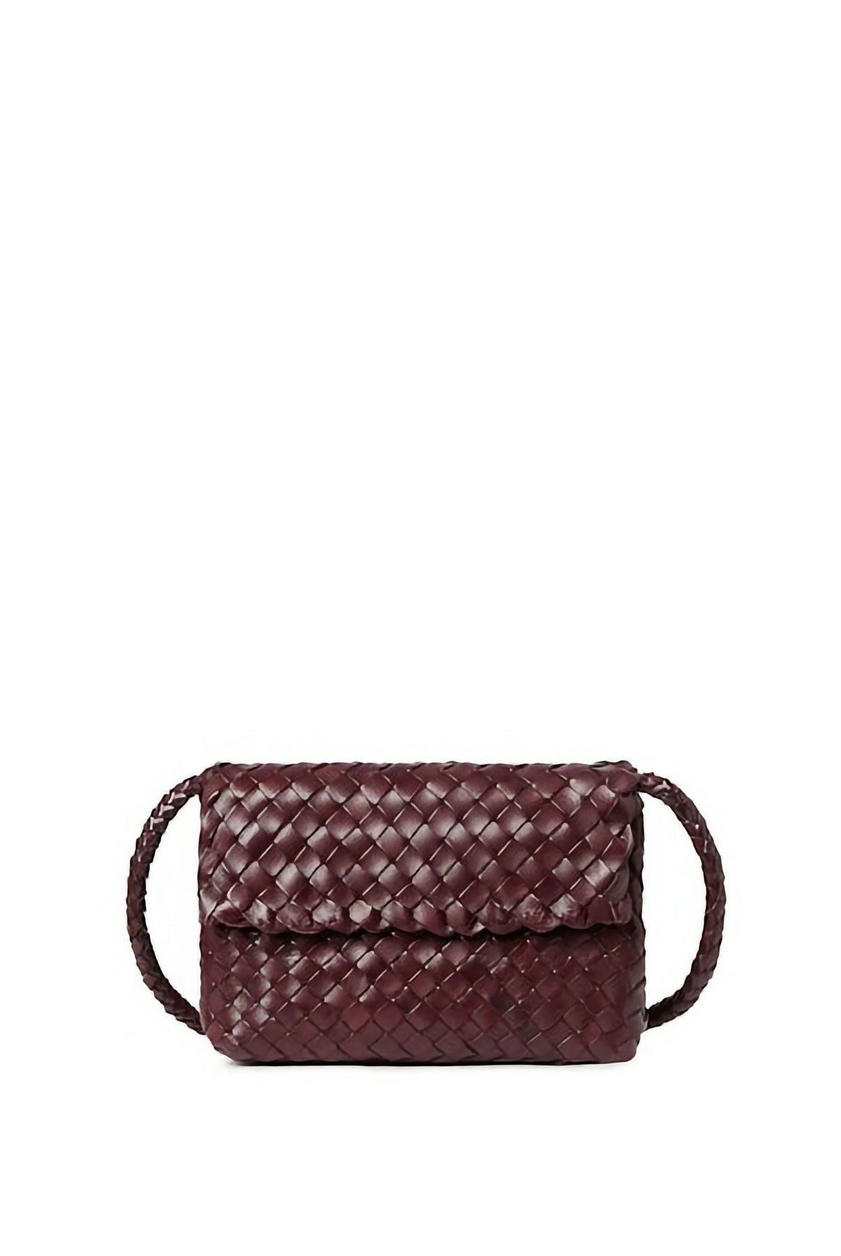 VINNIE MINI WOVEN CROSSBODY - Sassanova