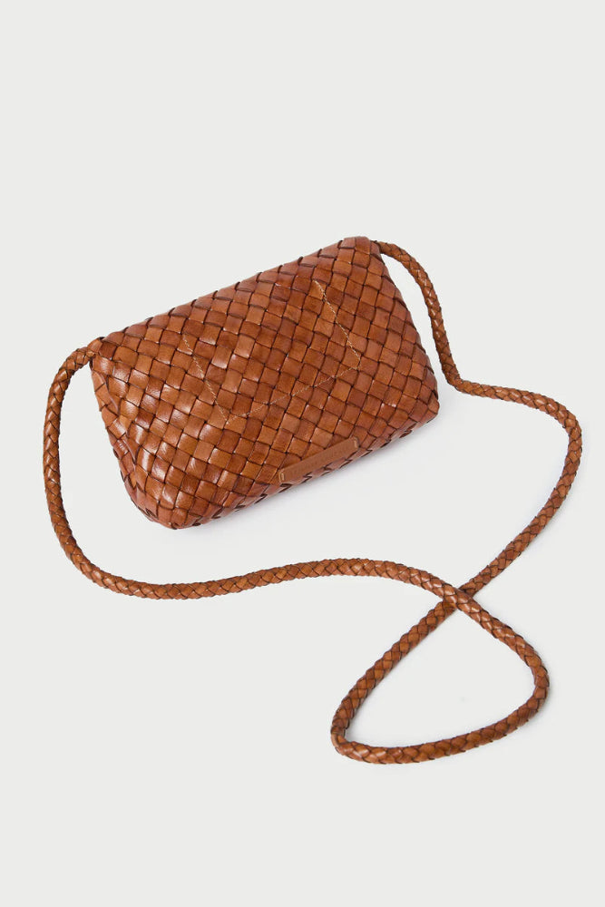 VINNIE MINI WOVEN CROSSBODY - Handbags - Sassanova