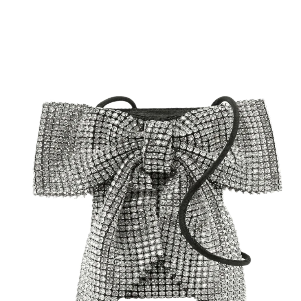 VIOLET DIAMONTE BOW CROSSBODY - Sassanova1