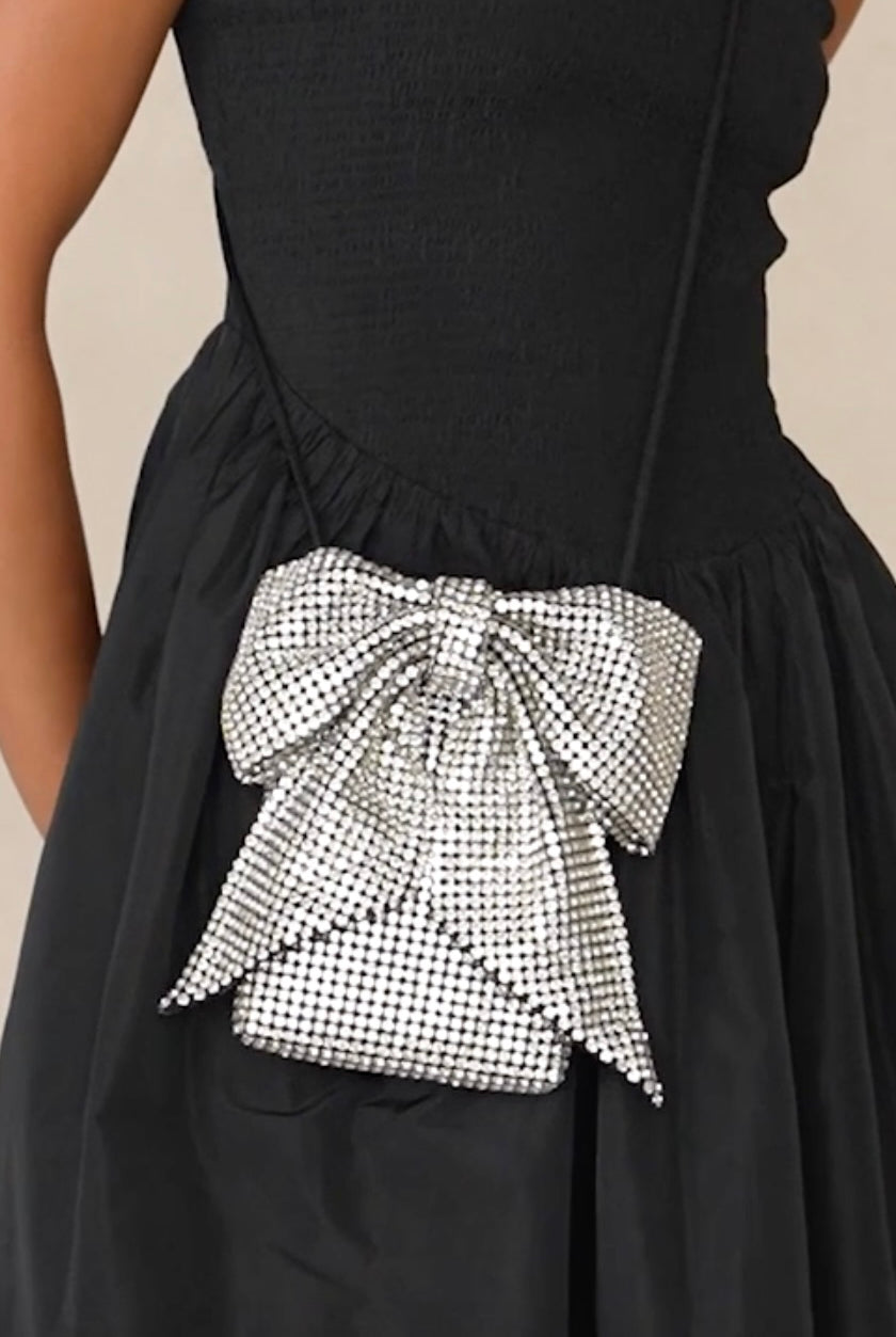VIOLET DIAMONTE BOW CROSSBODY - Sassanova2