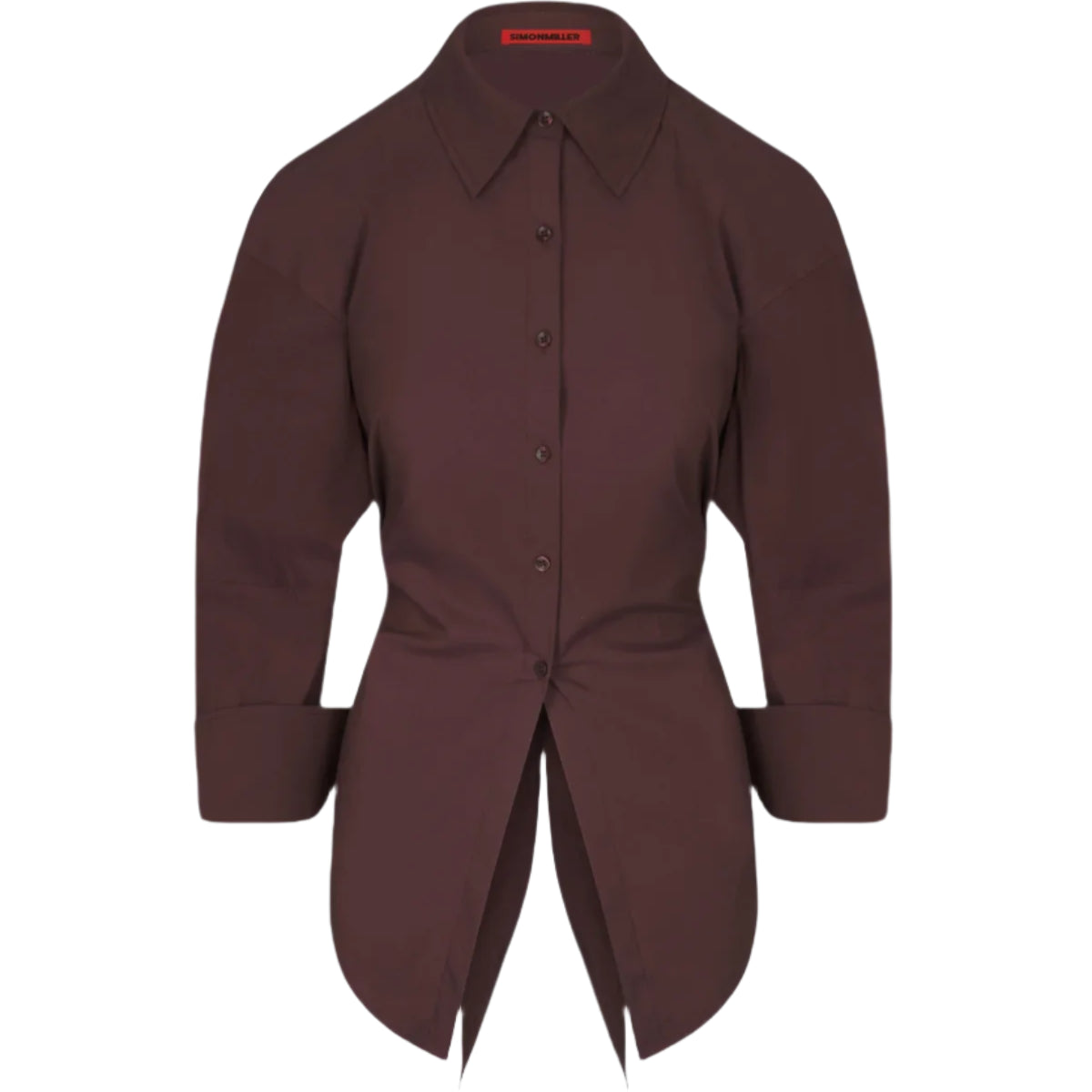 LOCH POPLIN BUTTON UP-Sassanova