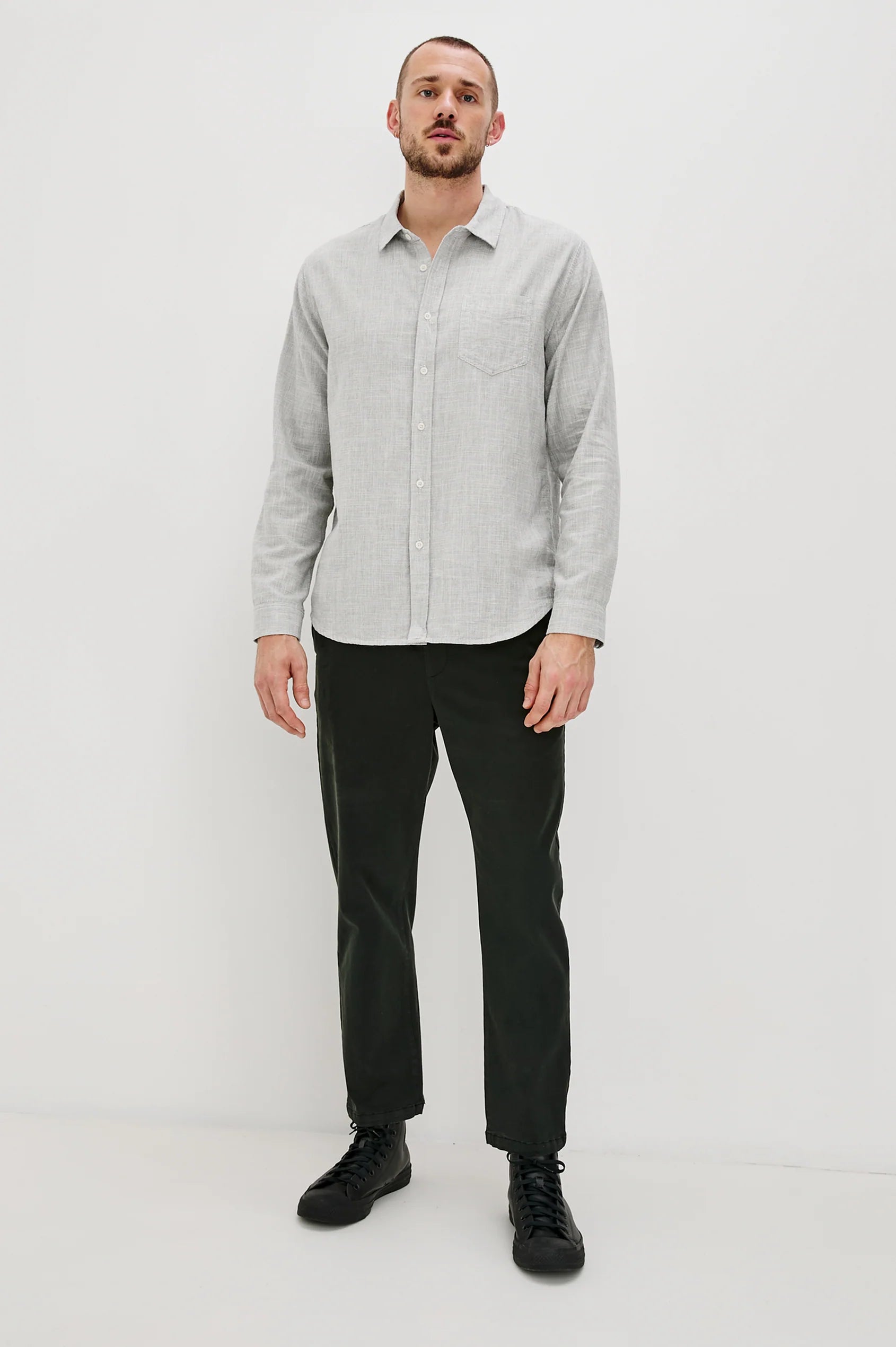 WYATT SHIRT - Long Sleeved Shirts - Novaman