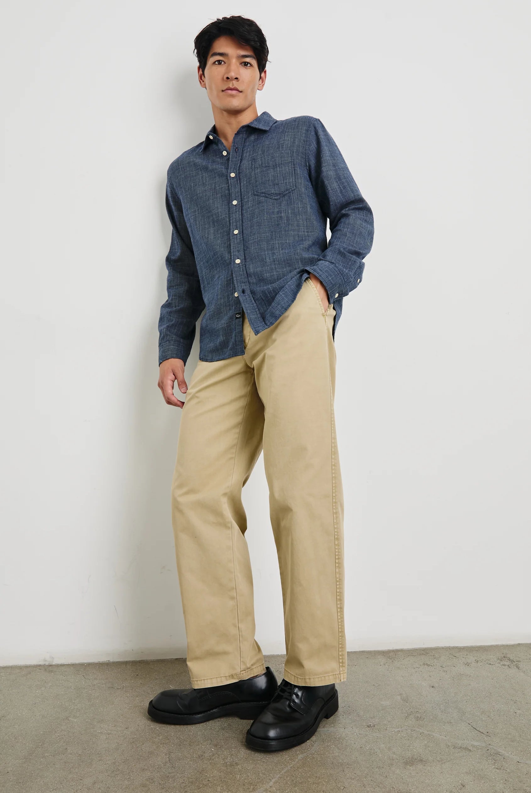 WYATT SPORT SHIRT - Long Sleeved Shirts - Novaman