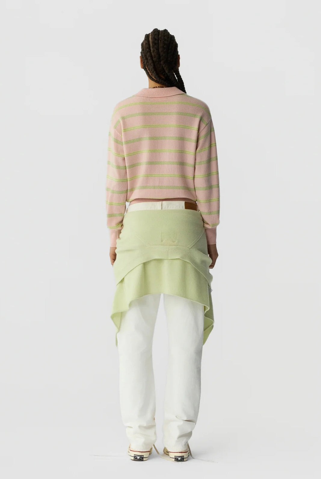 COLLEGIATE STRIPE POLO - Sweaters - Sassanova