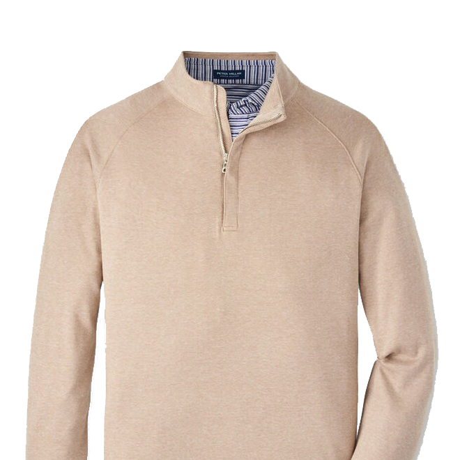 GRANT BIRDSEYE 1/4 ZIP - Sweaters - Novaman
