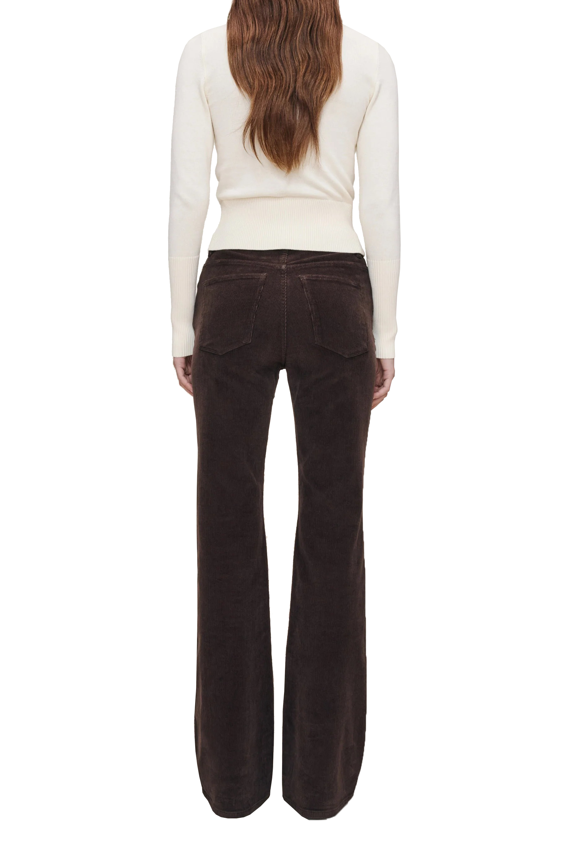 BRIDGET BOOT HIGH RISE CORDUROY 33 - SASSANOVA