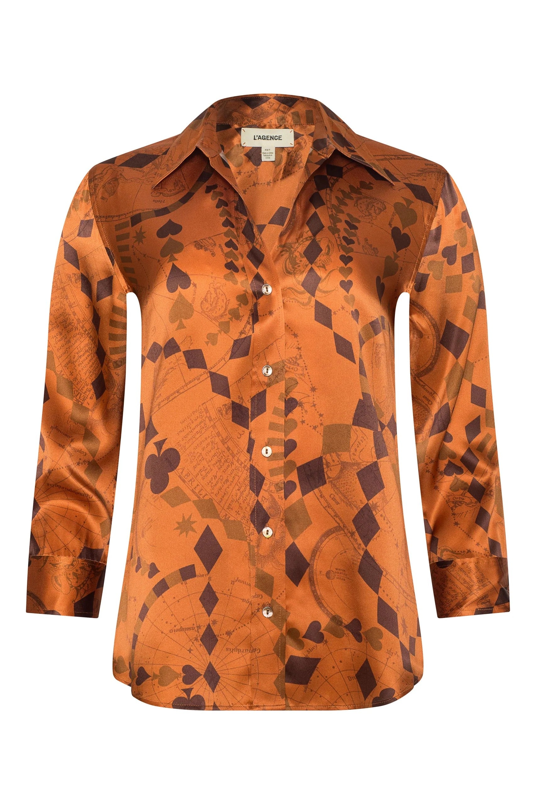 DANI 3/4 SLV BLOUSE-Sassanova