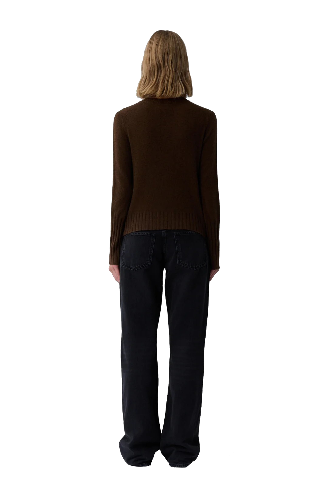 SHRUNKEN CREW - Sweaters - Sassanova
