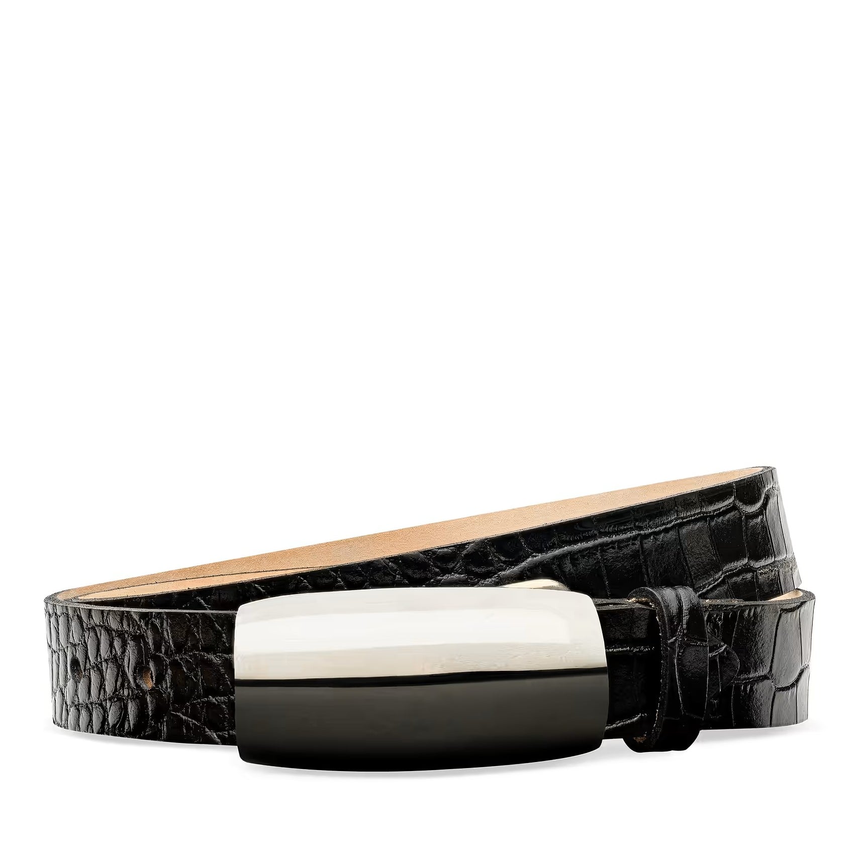 MARLOWE LEATHER BELT - Belts - Sassanova