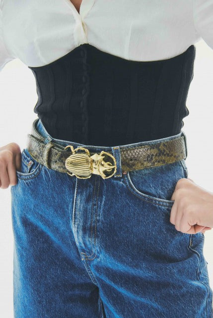 PYTHON BELT - Belts - Sassanova