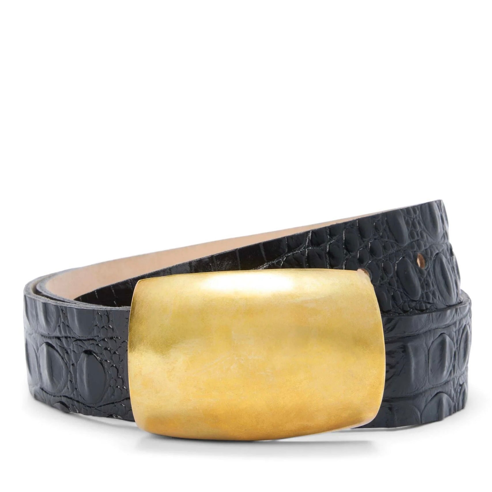 MILOU DOMED CROC EMB BELT
sassanova