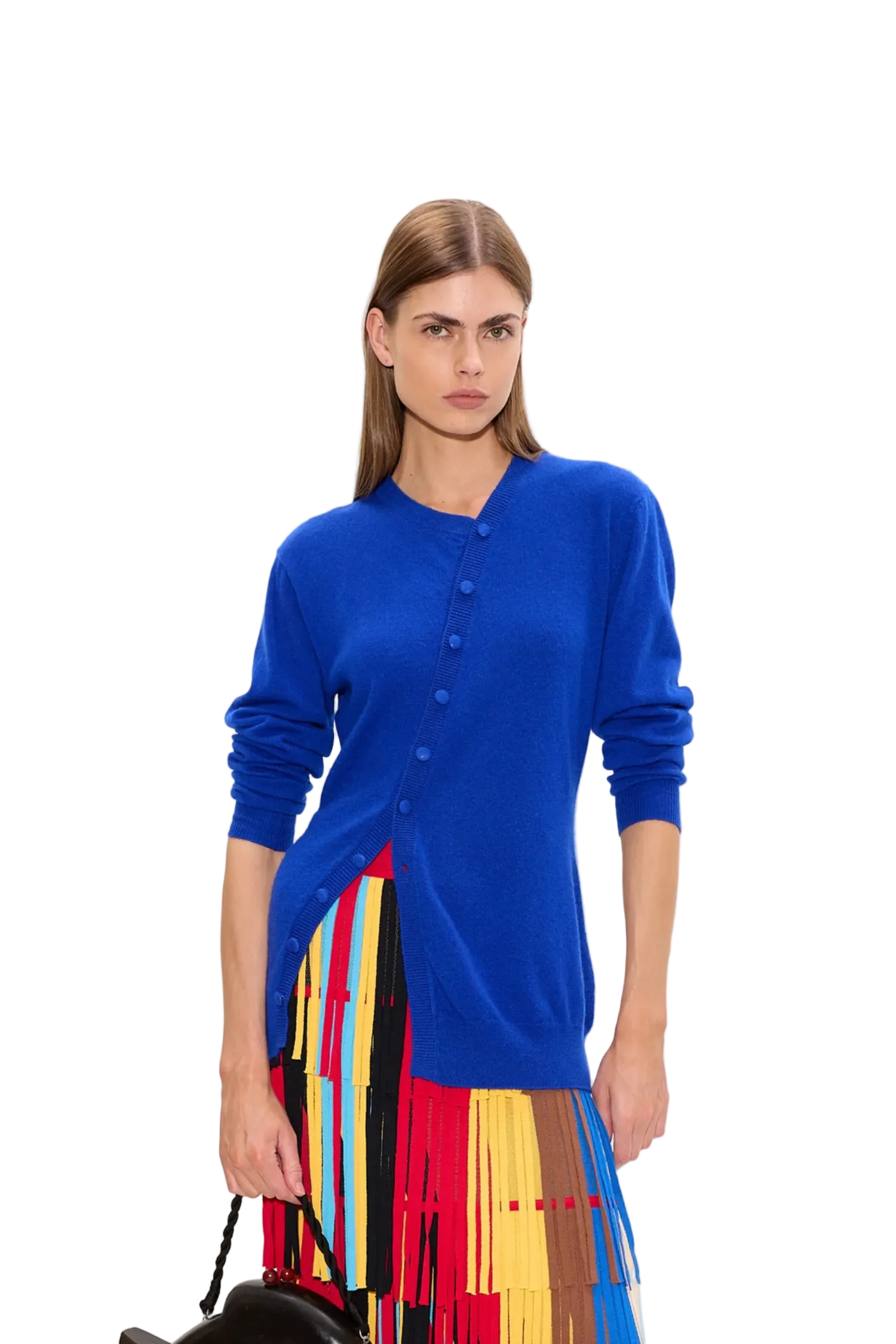 ADA ASYMMETRICAL CARDIGAN Sassanova